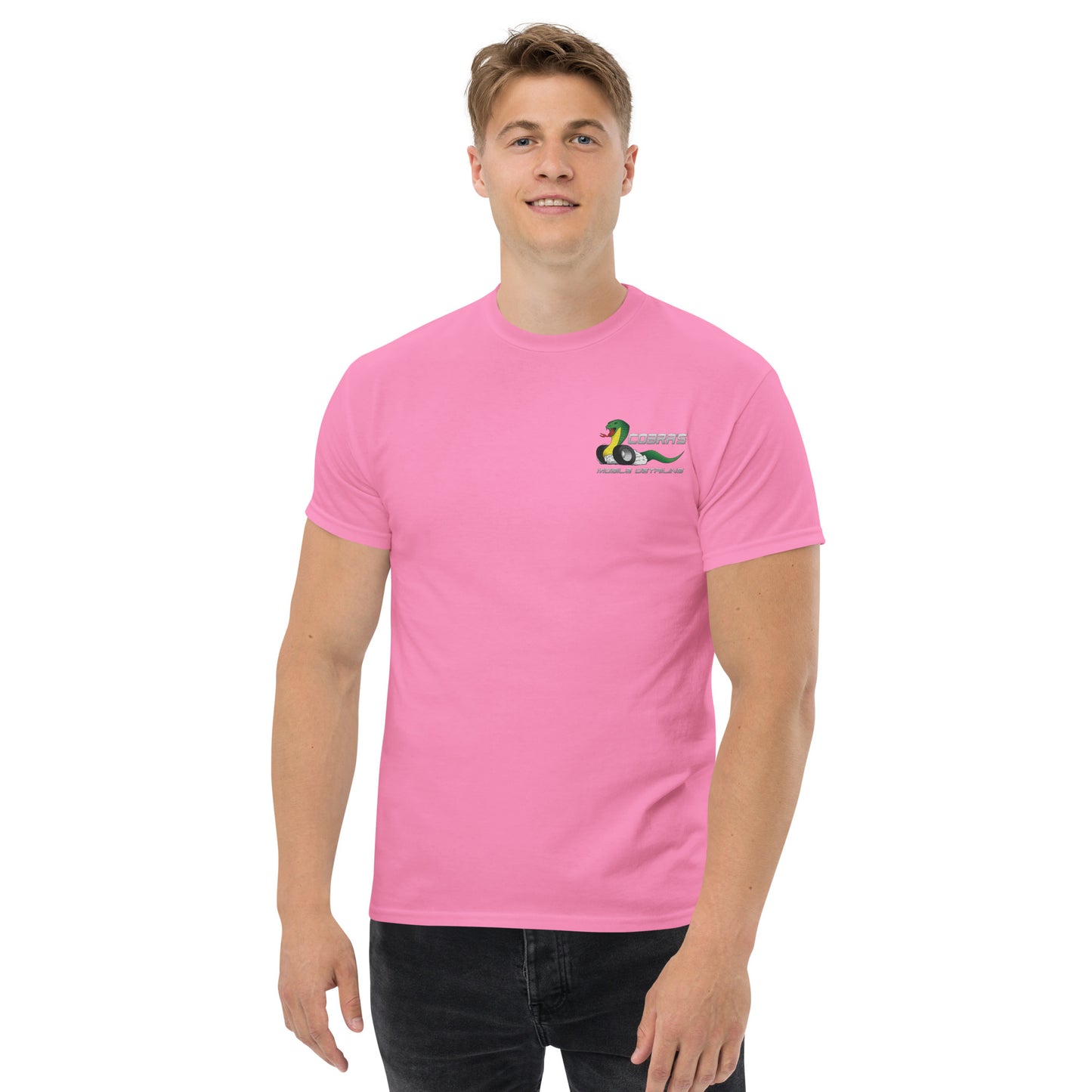 Cobra's Classic Men's Embroidered Logo Tee