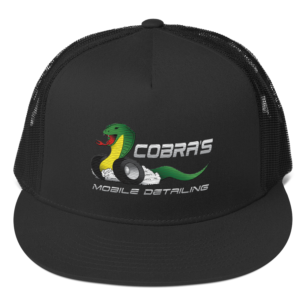 Cobra's Classic Embroidered Trucker Cap