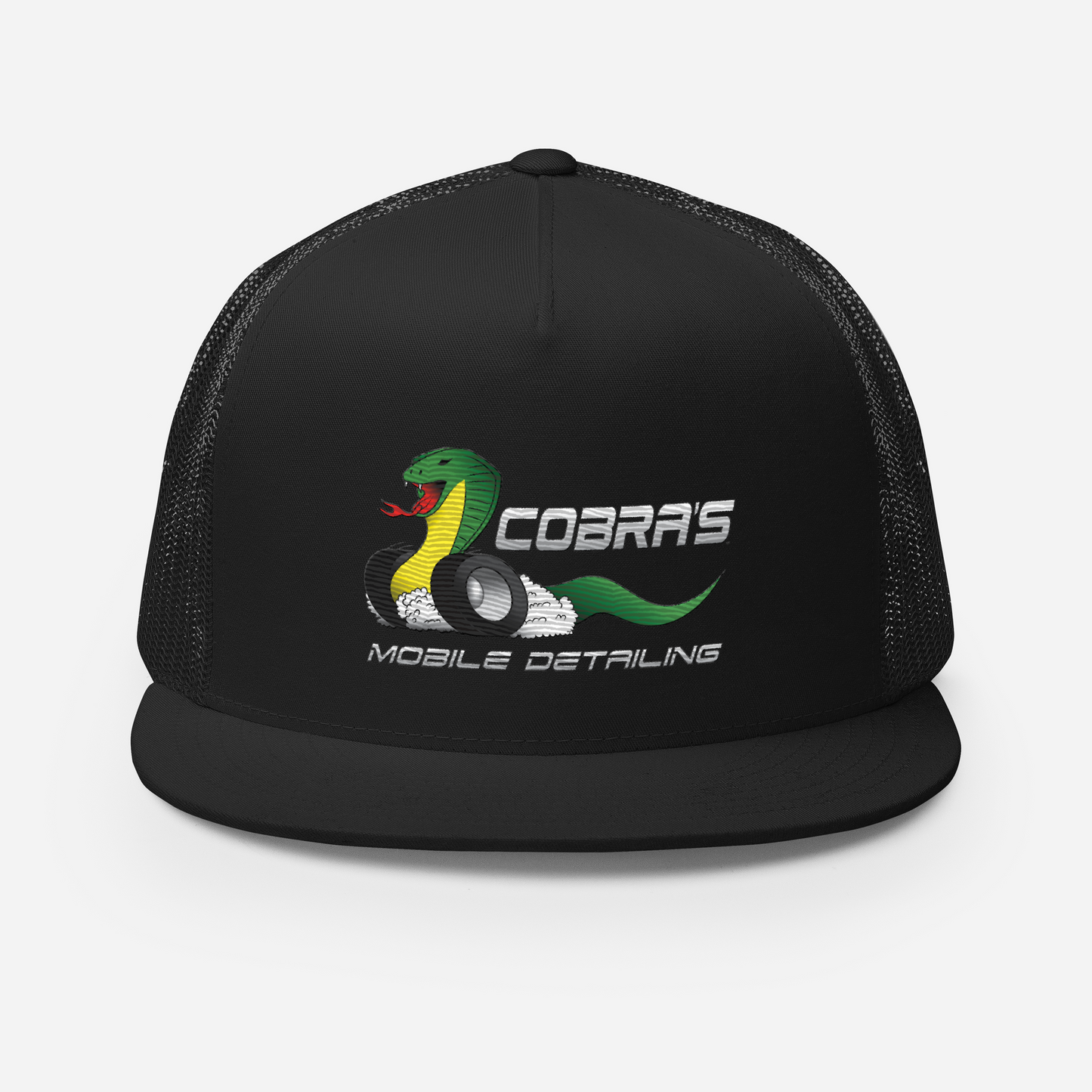 Cobra's Classic Embroidered Trucker Cap