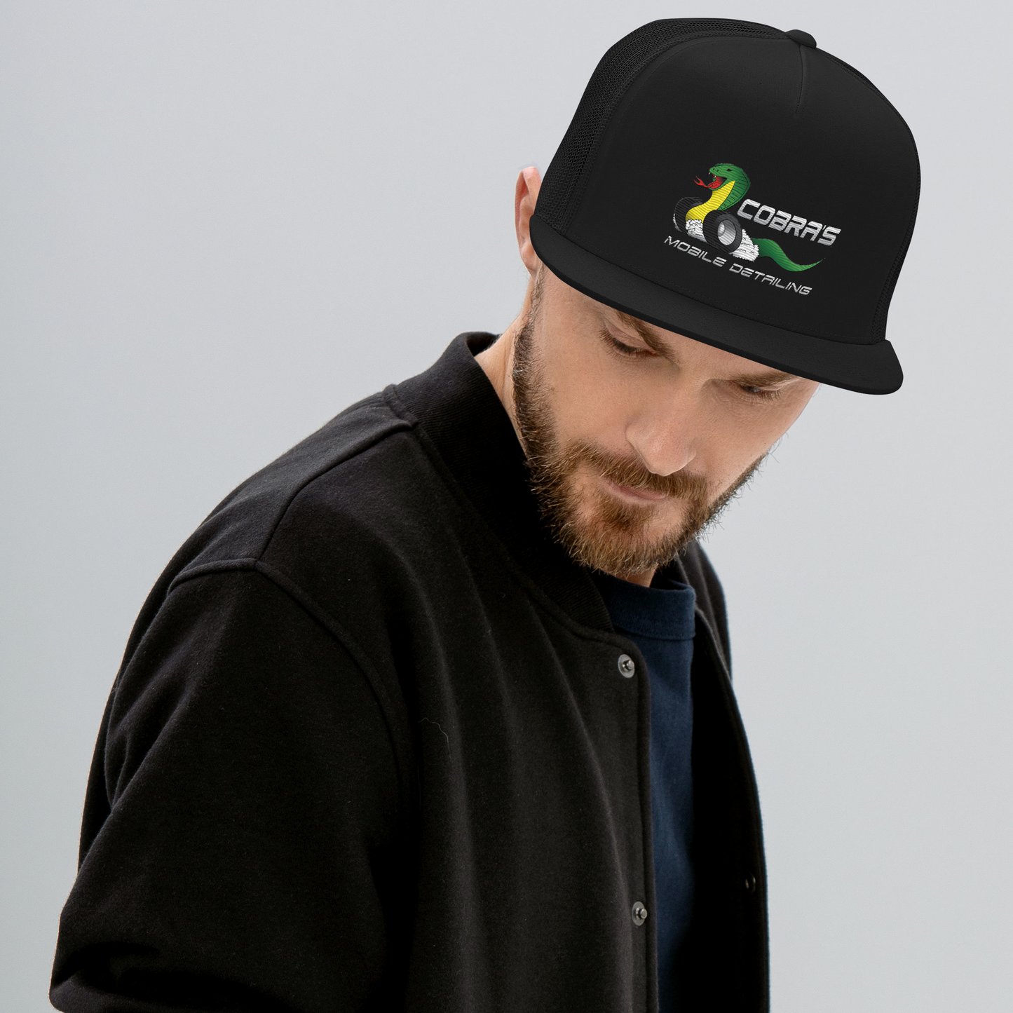 Cobra's Classic Embroidered Trucker Cap