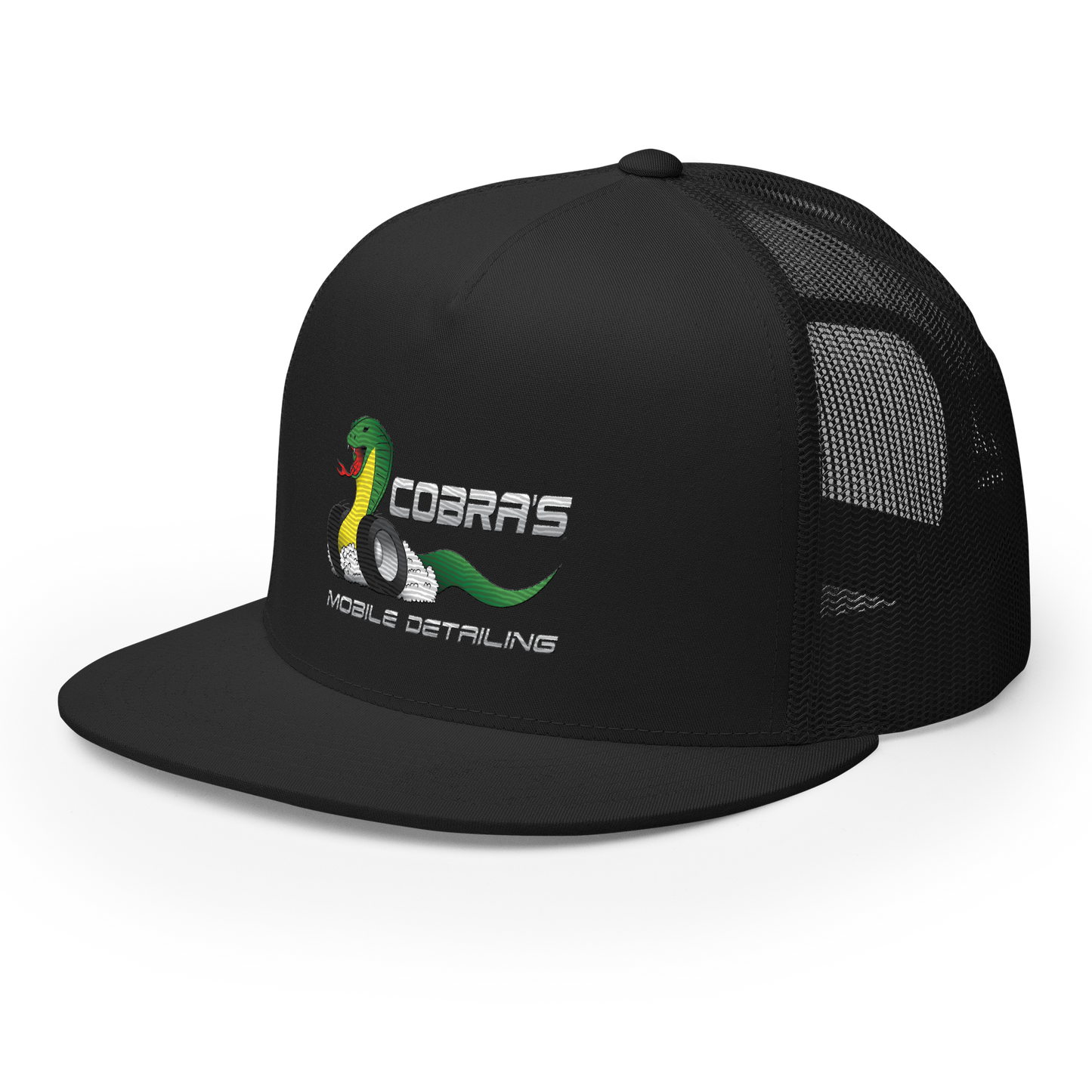 Cobra's Classic Embroidered Trucker Cap