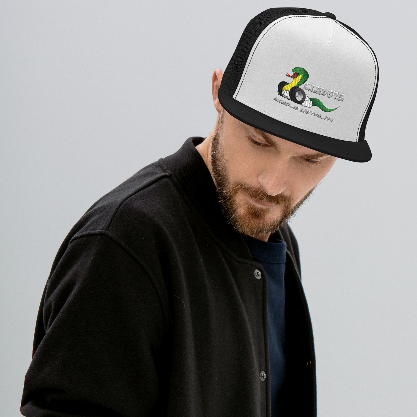 Cobra's Classic Embroidered Trucker Cap