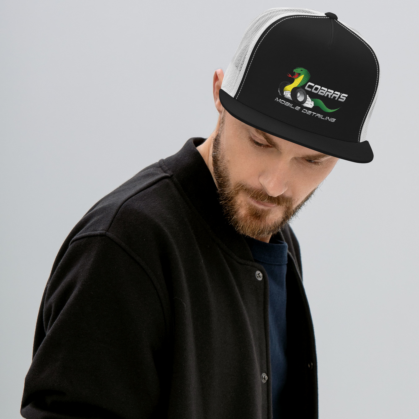 Cobra's Classic Embroidered Trucker Cap