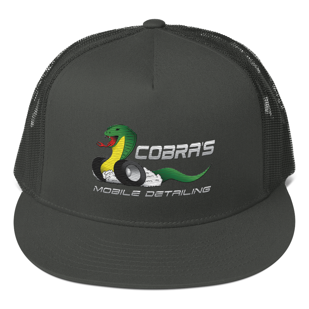 Cobra's Classic Embroidered Trucker Cap