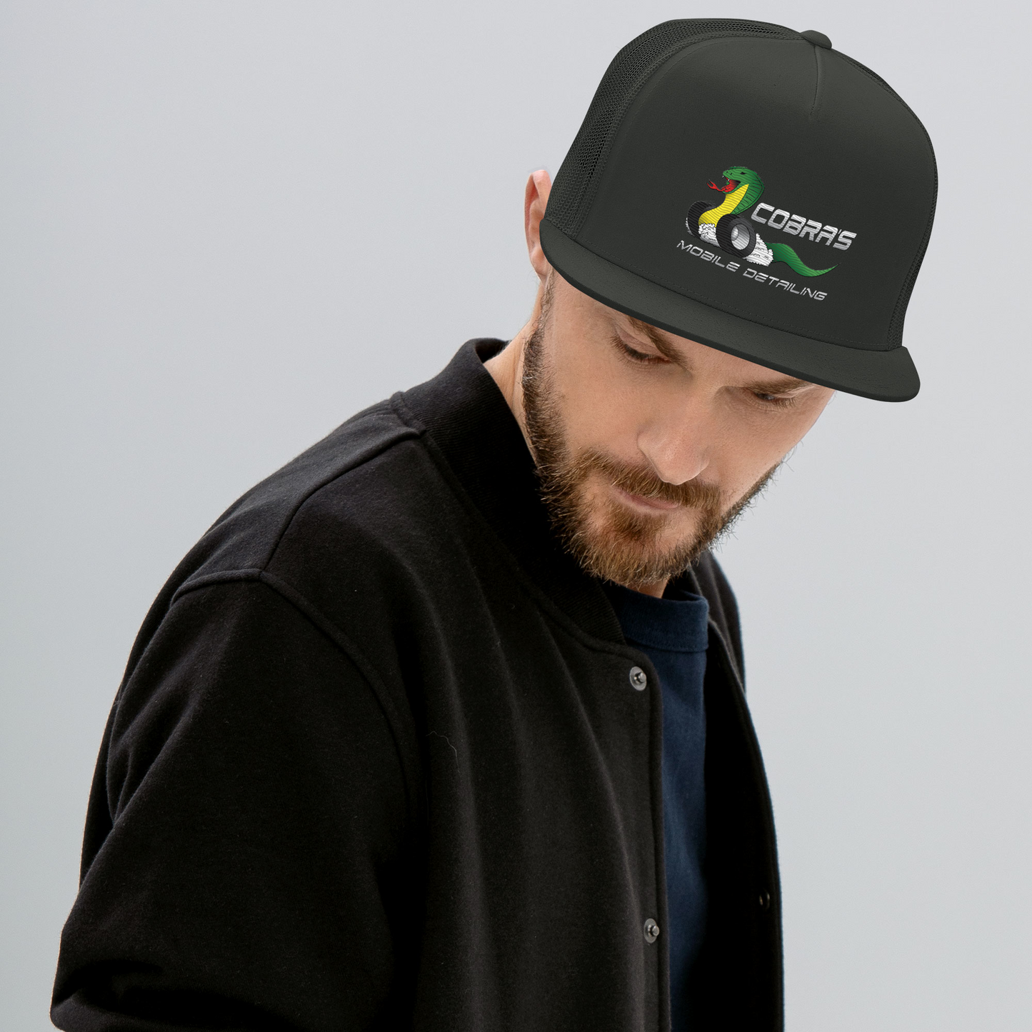 Cobra's Classic Embroidered Trucker Cap