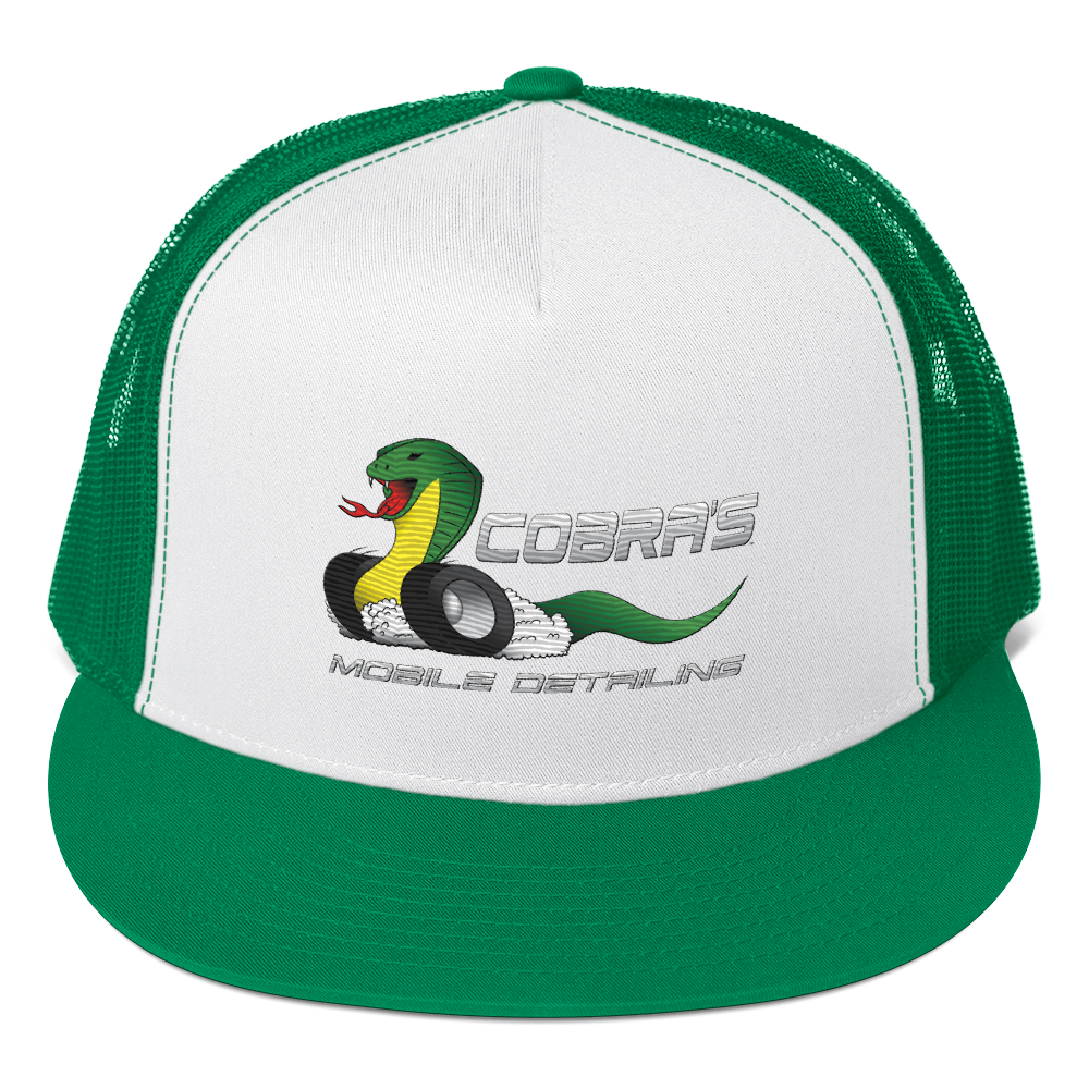 Cobra's Classic Embroidered Trucker Cap