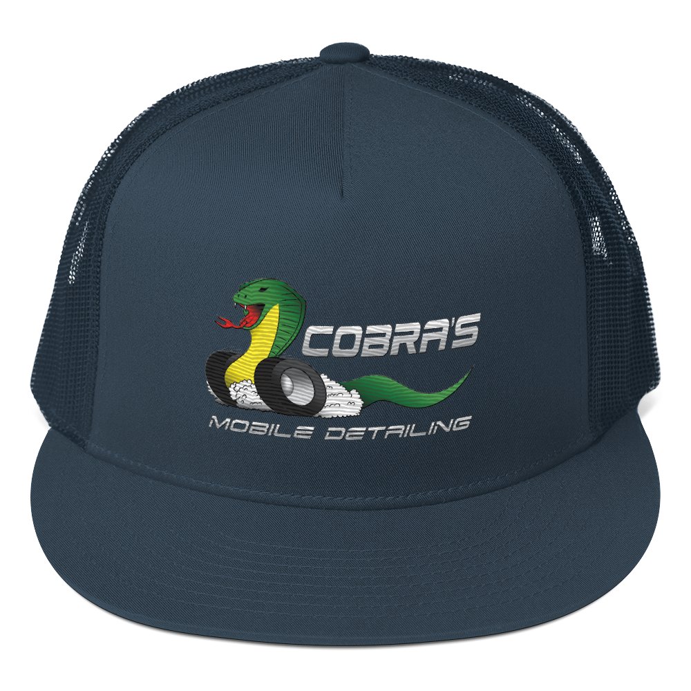 Cobra's Classic Embroidered Trucker Cap