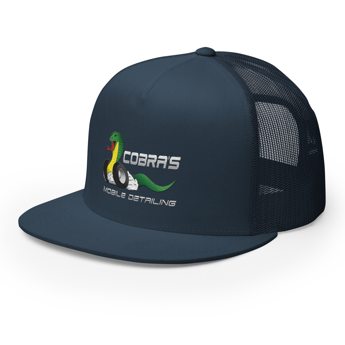 Cobra's Classic Embroidered Trucker Cap