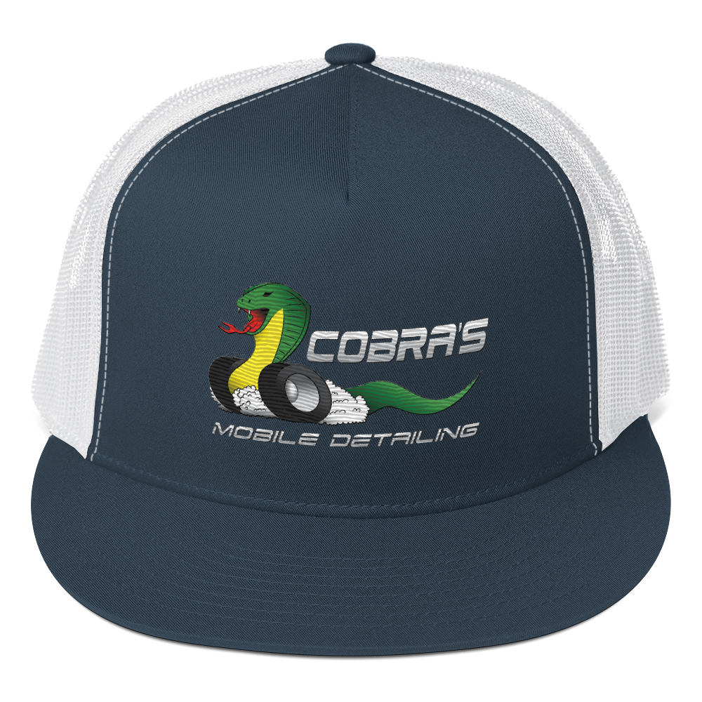 Cobra's Classic Embroidered Trucker Cap