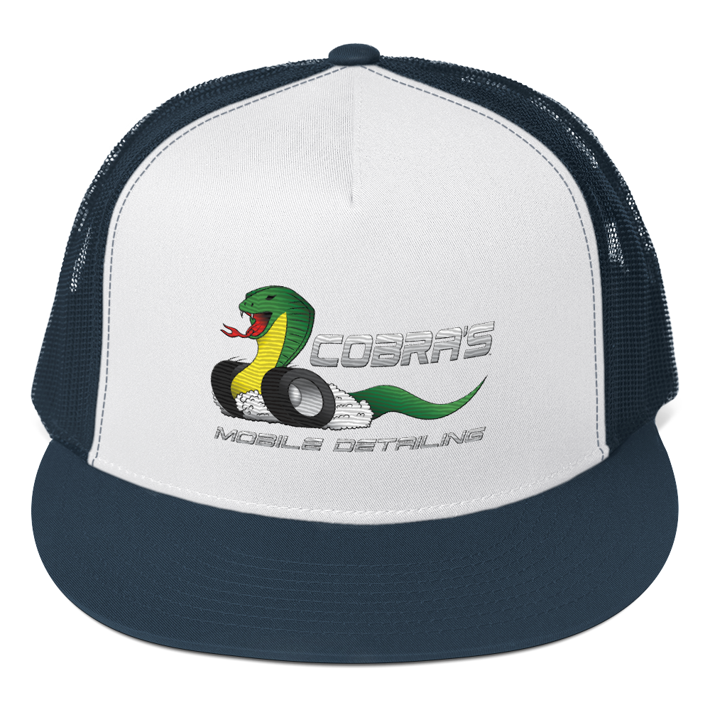 Cobra's Classic Embroidered Trucker Cap