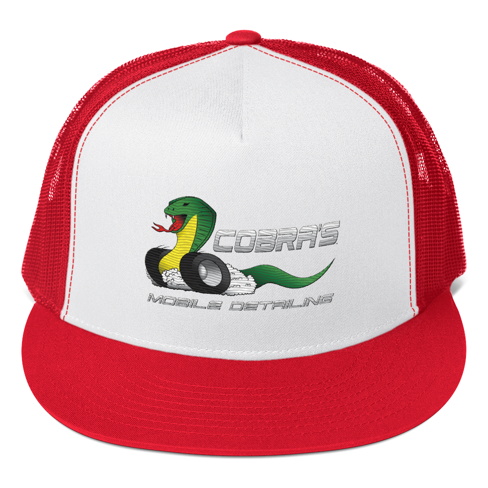 Cobra's Classic Embroidered Trucker Cap