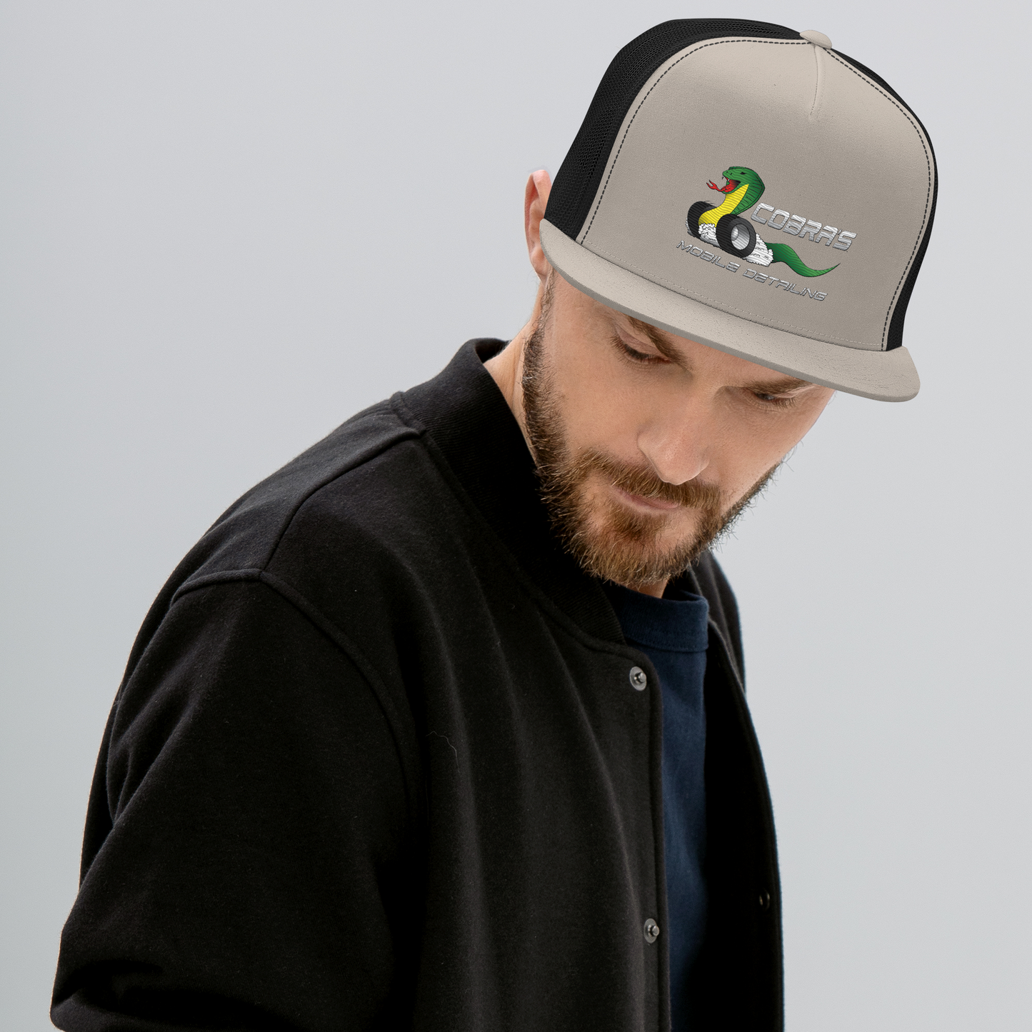 Cobra's Classic Embroidered Trucker Cap