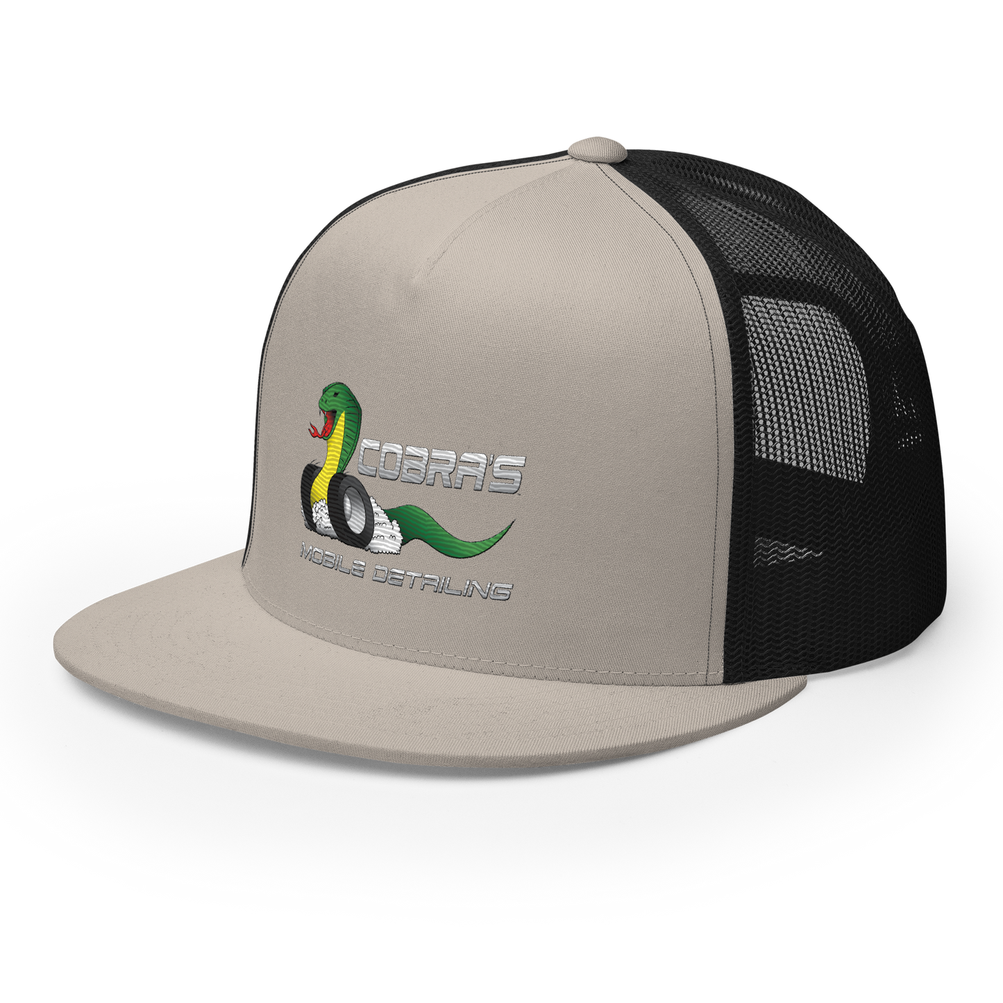 Cobra's Classic Embroidered Trucker Cap