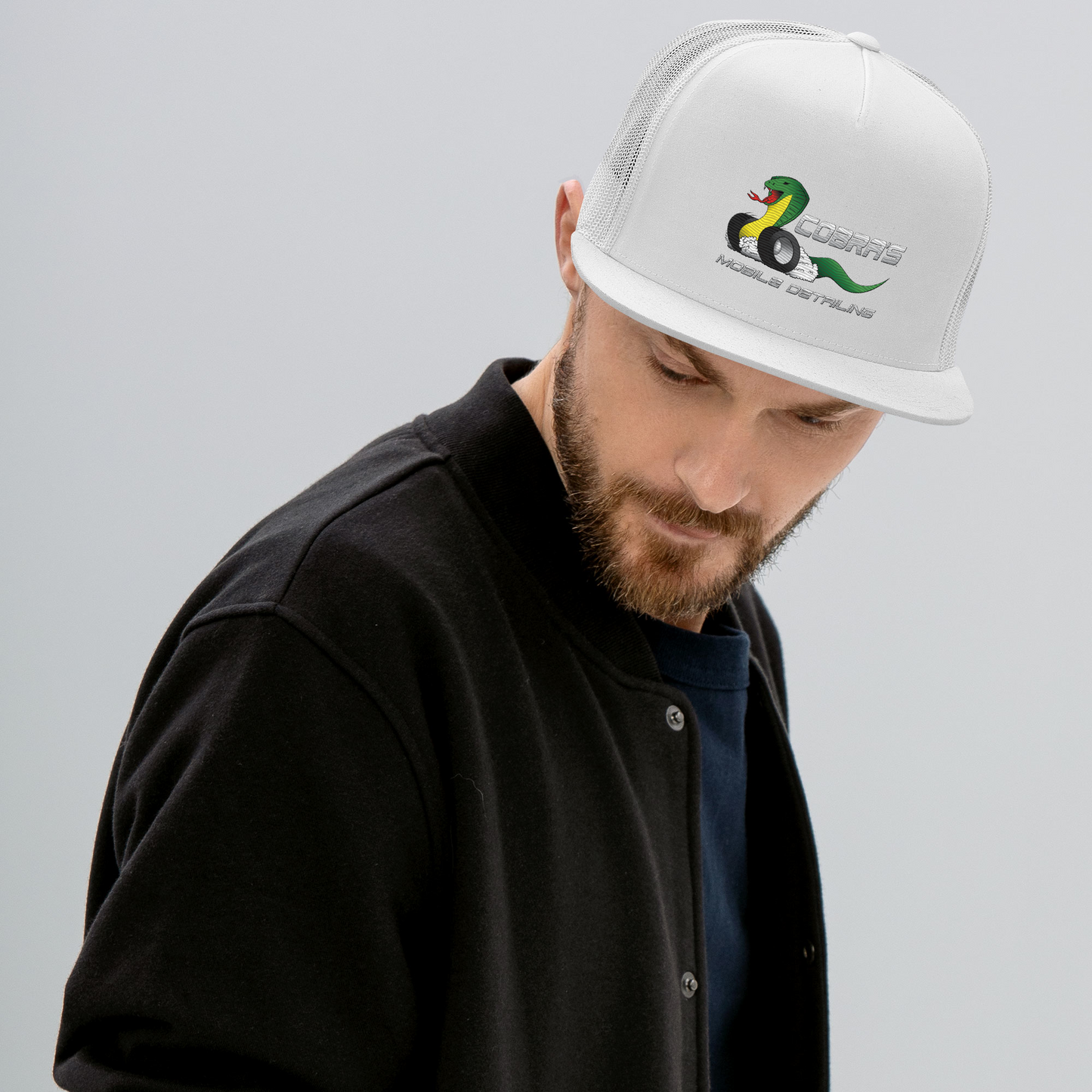 Cobra's Classic Embroidered Trucker Cap