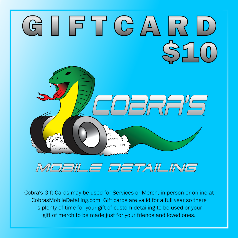 Cobra's Gift Card $10