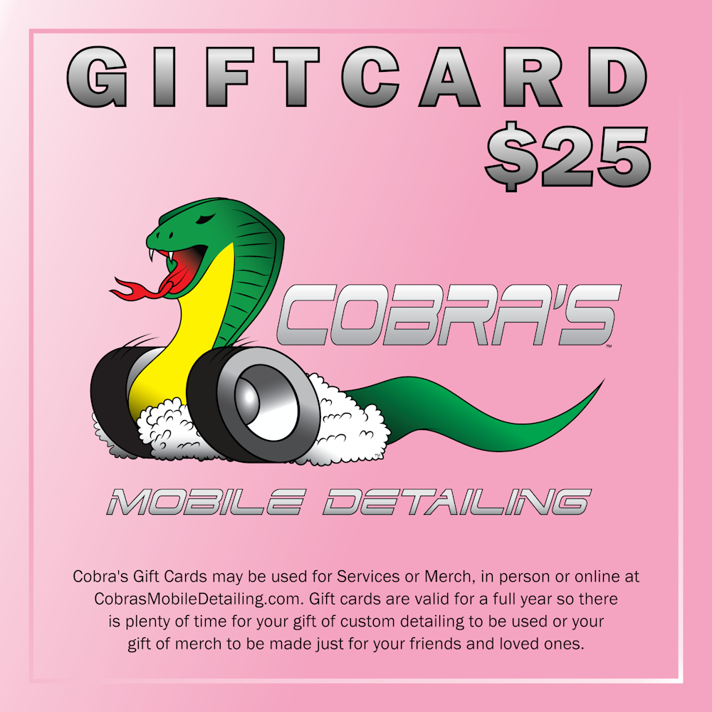 Cobra's Gift Card $25