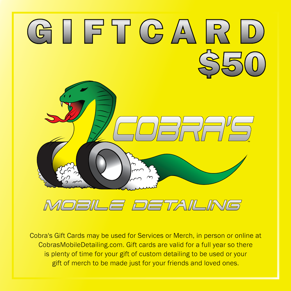 Cobra's Gift Card $50