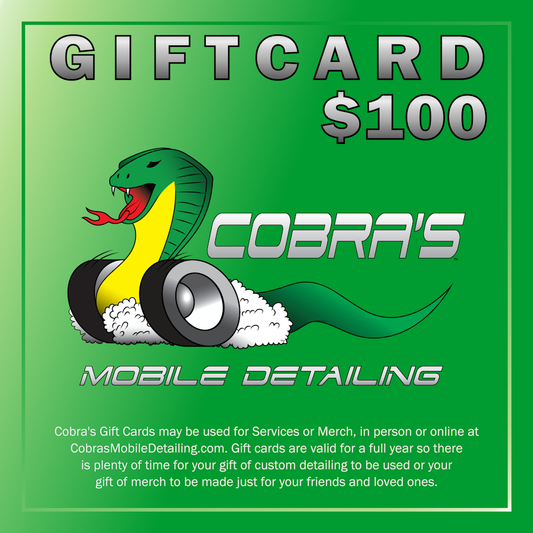 Cobra's Gift Card $100