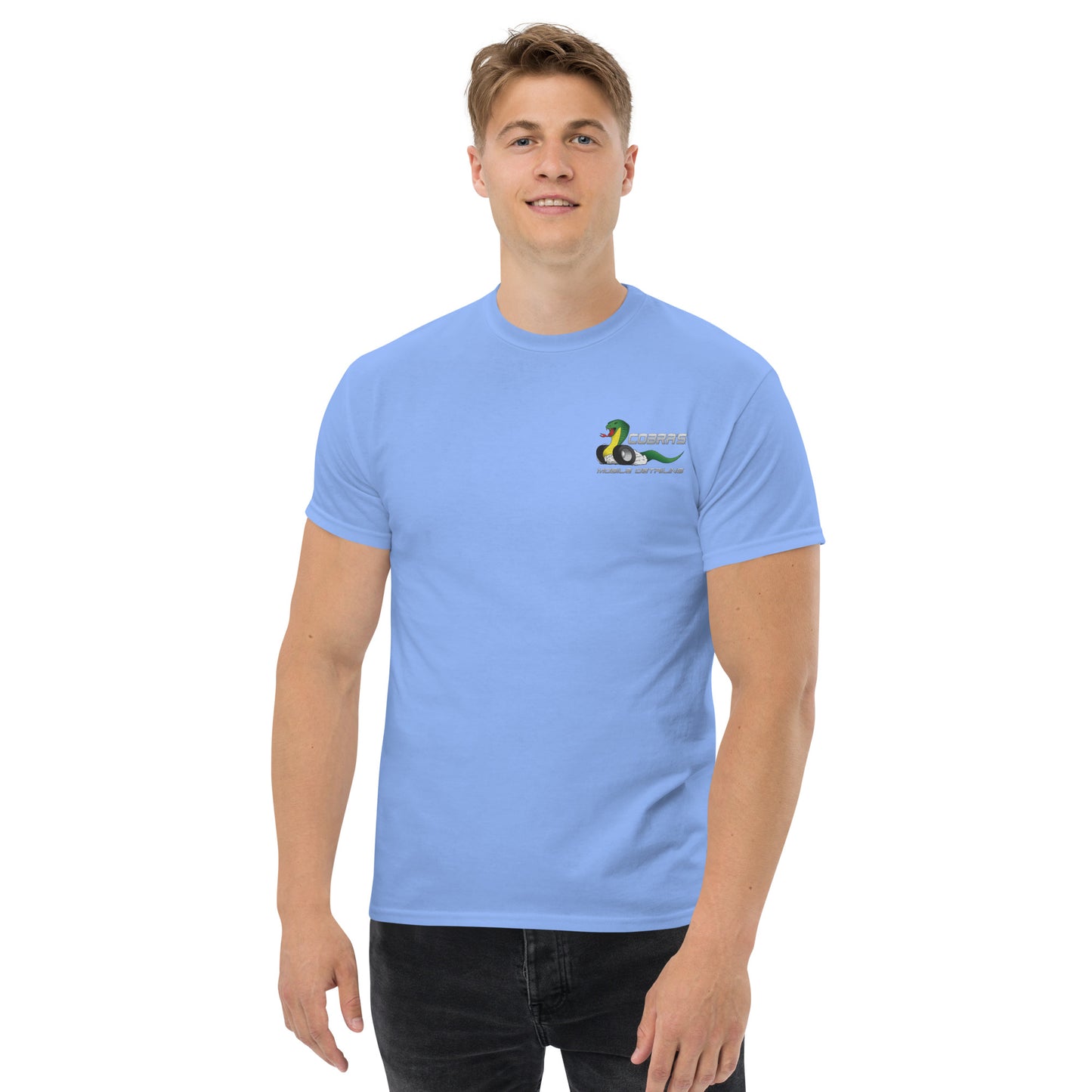 Cobra's Classic Men's Embroidered Logo Tee