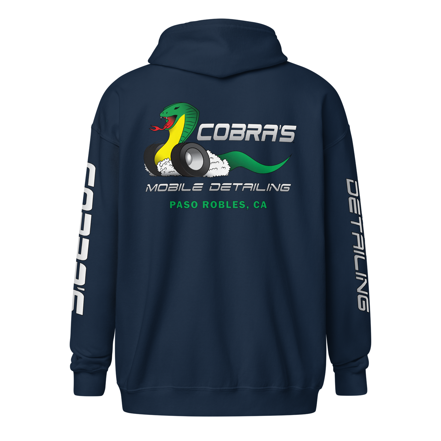 Cobra's Classic Heavy Zip Hoodie